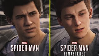 Marvels SpiderMan Original vs Remastered All Cutscenes Comparison  PS4 vs PS5 Graphics Comparison [upl. by Coffin542]