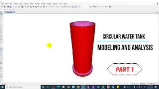 Design of circular water tank Part 1  Structure amp Stability Analysis  Hydropower Engineering [upl. by Tomas]