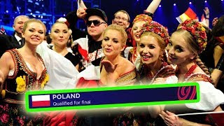 every time POLAND qualified for the eurovision final [upl. by Carr]