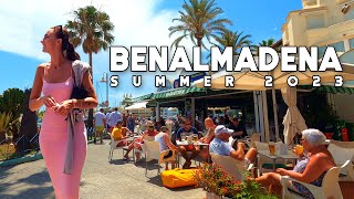 Benalmadena Spain Fantastic Day Summer 2023 June Update Costa del Sol  Málaga 4K 60fps [upl. by Einavoj]