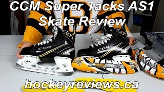 CCM Super Tacks AS1 Hockey Skate Review [upl. by Yren717]