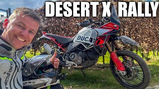 2024 Ducati Desert X Rally Review  Is it worth €5000 More [upl. by Teddy316]