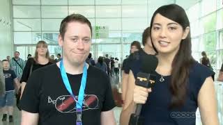 Jane And Guy At Gamescom Cosplay And Nintendo News Flashback 2011 [upl. by Ettezus]