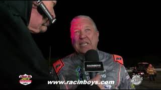 Sammy Swindell NOT Happy After Massive Crash At Devils Bowl Speedway [upl. by Roxy]