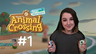 Lets Play Animal Crossing New Horizons  1 [upl. by Phipps]