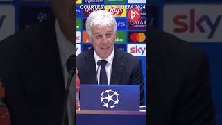 atalanta  GASPERINI SORPRENDE TUTTI CON LA RISPOSTA SU retegui  shorts calcio [upl. by Yecal954]