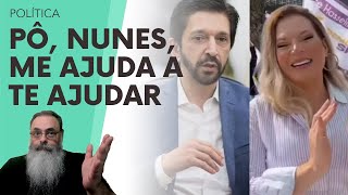 NUNES ajuda MARÇAL a CONSEGUIR votos dos BOLSONARISTAS ao FAZER CAMPANHA para JOYCE HASSELMAN [upl. by Torrie62]