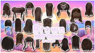 Berry Avenue Hair Codes amp Brookhaven Brown Hair P33 🤎 Bloxburg Hair newvideo roblox brown face [upl. by Hadleigh]