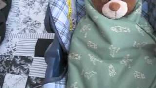 How To Make A Car Seat Swaddle Blanket FREE PATTERN [upl. by Imelda]