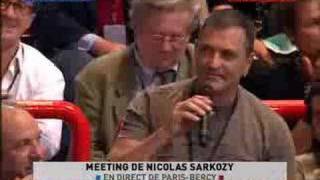 Presidentielles 2007  Bigard soutien Nicolas Sarkozy [upl. by Borroff]