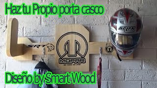 Como hacer un Porta casco para moto 100 ORIGINAL Paso a paso [upl. by Tatiana]