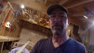 Ep 5 Making the Stringers Stem Keelson Notching Designing and Building a Sailing Rowboat [upl. by Maurine]