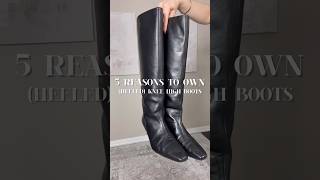 WHY KNEE HIGH BOOTS ARE THE BEST SHOES FOR FALLWINTER fallstyle kneehighboots styletips ootd [upl. by Kavanagh]