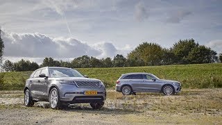 2018 Range Rover Velar vs 2018 Mercedes GLC Technical Specifications [upl. by Karilla560]