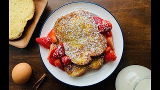 Classic French Toast Recipe  Easy Breakfast Recipe [upl. by Nirrol]