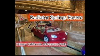 Radiator Springs Racers in Disney California Adventure Park [upl. by Mallin914]