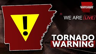 Tornado Warning Live Coverage  LIVE Studio Update arwx [upl. by Eedolem]