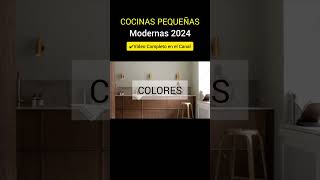 Cocinas Pequeñas Modernas 2024 [upl. by Uase]