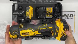 Unboxing DeWalt DCS356NT Brushless MultiTool Cordless18V [upl. by Mohamed676]