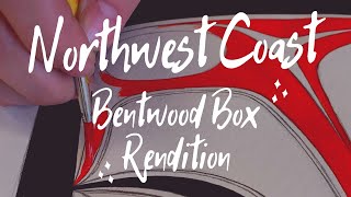 Northwest Coast Bentwood Box Rendition Pt 1 [upl. by Adnilemreh]