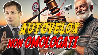 AUTOVELOX non OMOLOGATI come fare ricorso  Avv Angelo Greco [upl. by Graniah]