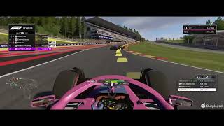 F124 DTS Spa  Double Overtake [upl. by Igig928]