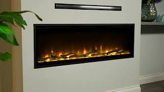 Dimplex Ignite Evolve Optiflame Builtin Electric Fire [upl. by Coben741]