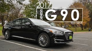 2017 Genesis G90  Review  Test Drive [upl. by Mrots950]