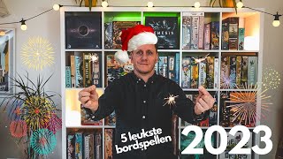 Mijn Top 5 leukste bordspellen uit 2023 [upl. by Selij]