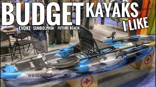 Hemisphere Design Kayaks SUNDOLPHIN EVOKE amp FUTURE BEACH [upl. by Arella589]