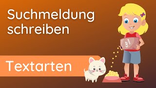 Suchmeldung schreiben ✅ Katze vermisst [upl. by Ahsram]