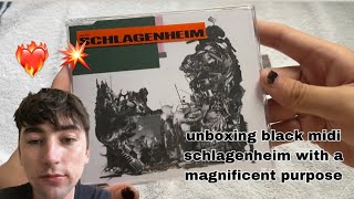 Black Midi  “Schlagenheim” CD UNBOXING  Guarantee Epic 💥 [upl. by Francine14]