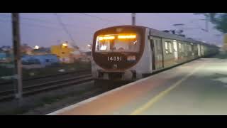 Indian Railways trains speed at Night time  First time in Youtube History [upl. by Latif506]