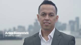 Meet Aries Suswendi  UBC Professional MBA [upl. by Okir]