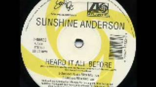 Sunshine Anderson  Heard It All Before Dance Remixes Ben Watt amp ESmoove [upl. by Peacock]