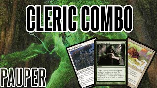 MTG Pauper  INFINITE Life Selesnya Cleric Combo Deck 20 [upl. by Ilyak]