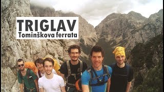 TRIGLAV  Via ferrata Tominškova pot and Triglavski dom GoPro Slovenia trip 2015 part 1 [upl. by Uyerta]