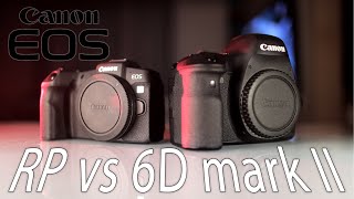 Canon EOS RP vs 6D mark II  Porównanie konfiguracji i obsługi w praktyce [upl. by Broucek936]