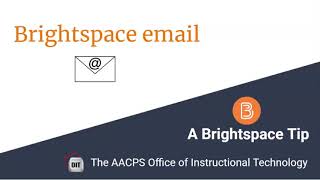 Brightspace email [upl. by Hospers]