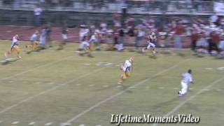 W B Ray High School 99Yard Pass Play [upl. by Yttiy]