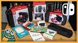 11 Nintendo Switch Accessories  HAULED  Ep1  List and Review [upl. by Anelys980]