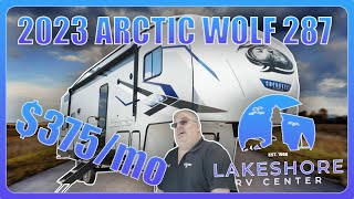 2023 Forest River Arctic Wolf 287BHS  Lakeshore RV [upl. by Adnalahs]