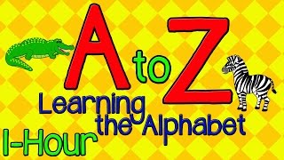 ABC Songs 1 Hour  Alphabet Learning  Animated Kids Songs  Preschool Toddlers [upl. by Ahsina]