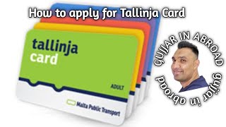 How to Apply for a Talilinja Card In Malta for Public Buses [upl. by Neeliak]