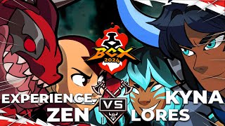 The BCX 2024 Doubles GRAND FINAL  loresKyna VS ZenExperience  Brawlhalla World Championship 2024 [upl. by Iznik]