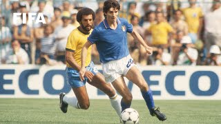 Italy v Brazil  1982 FIFA World Cup  Full Match [upl. by Wrench]