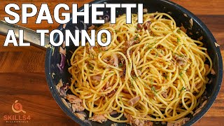 Spaghetti al Tonno  Nudeln mit Thunfisch [upl. by Isied]