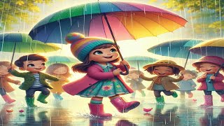 Regen Regen Pitsch und Platsch  Kinderlied  Kindermusik Schweizerdeutsch [upl. by Emirak]