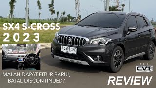 SX4 SCROSS 2023 MALAH DAPAT FITUR BARU BAKAL DIJUAL BERSAMA GRAND VITARA UNTUK LAWAN HRV amp CRETA [upl. by Henryson]