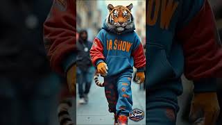 quotInacreditável Um Tigre Desfila em Streetwear 😲🔥quot [upl. by Amarillis]